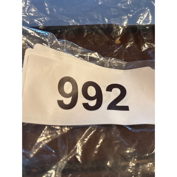 Y2K Tulle Womens XL Metallic Green Tan White Tweed Open Front Blazer Jacket New - Picture 5 of 5